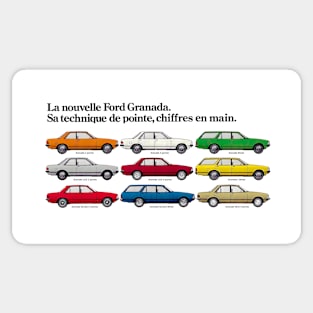 FORD GRANADA - German colour range Sticker